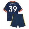 Arsenal Bruno Guimaraes #39 Bortedraktsett Barn 2026-27 Kortermet (+ korte bukser)